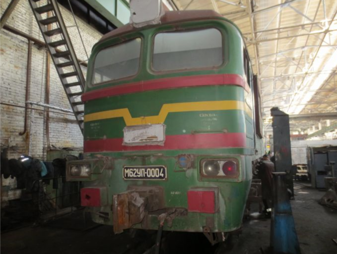 капитальный ремонт модернизированного тепловоза М62УП(2)